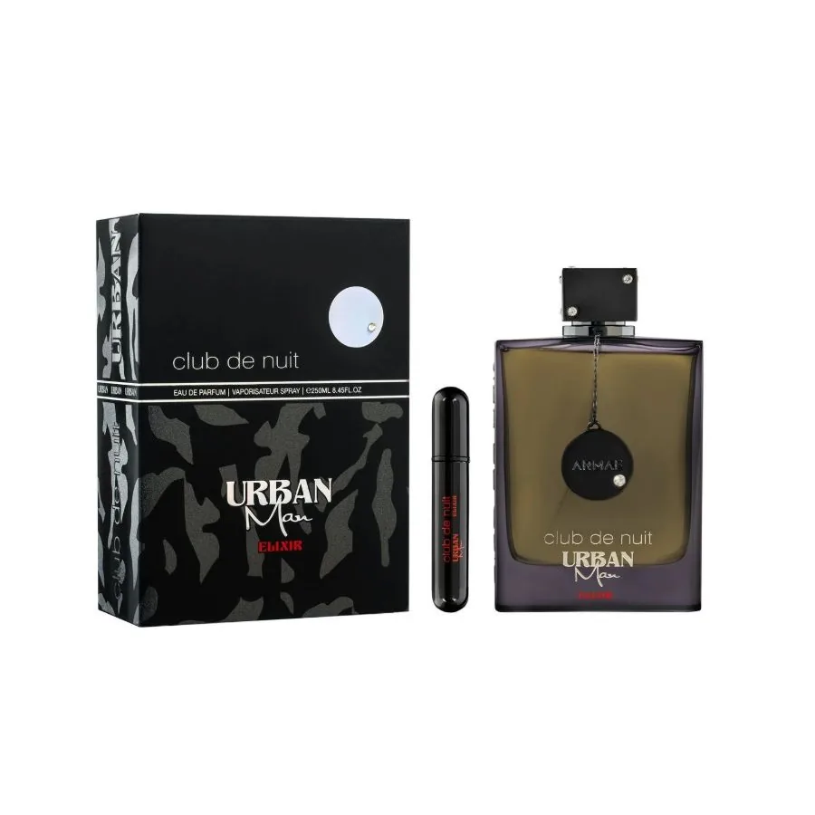 C ARMAF CLUB DE NUIT URBAN MAN ELIXIR 250ML. EDP+ATOMIZADOR