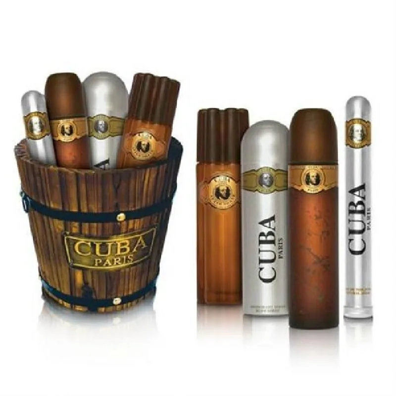 SET C CUBA GOLD 100ML. EDT+MINI+DESODORANTE+AFTER
