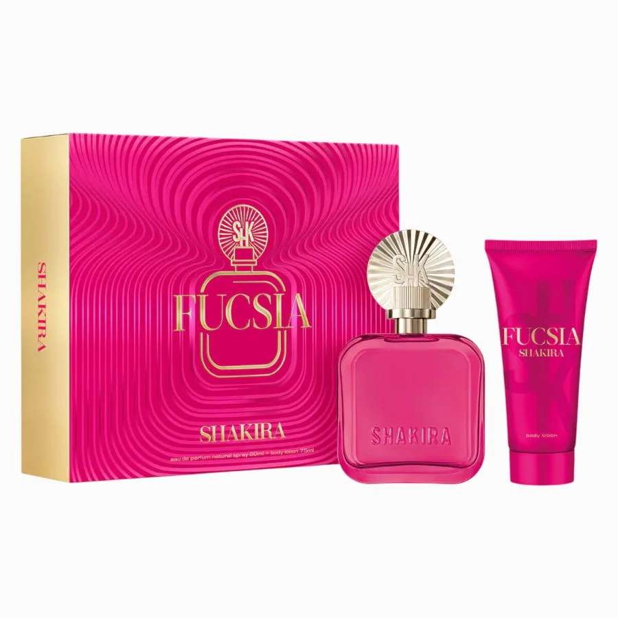 SET D SHAKIRA FUCSIA 80ML. EDP+CREMA