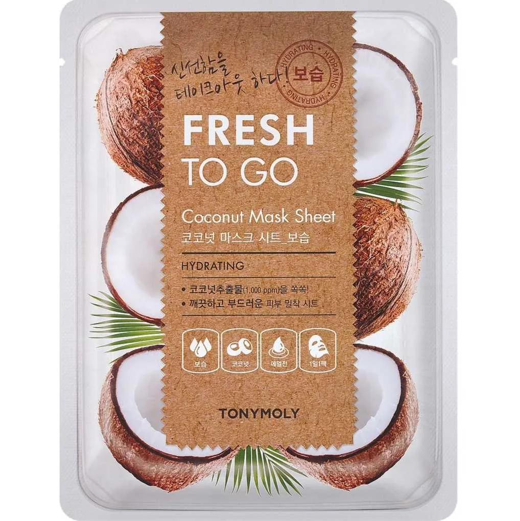 M TONYMOLY FRESH TO GO COCONUT MASK SHEET