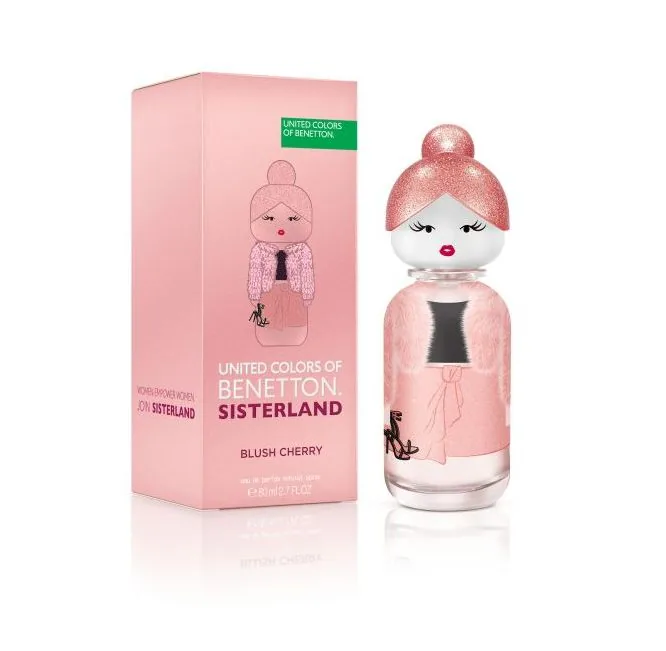 D BENETTON SISTERLAND BLUSH CHERRY 80ML. EDP