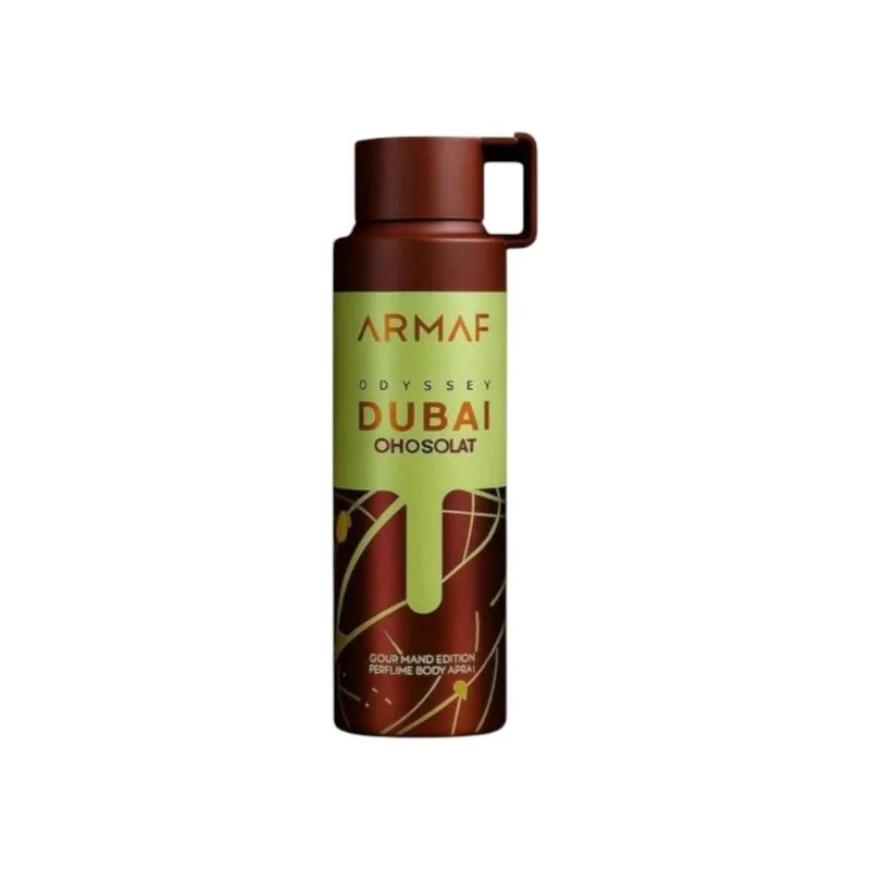U BODY ARMAF ODYSSEY DUBAI CHOCOLAT 200ML.