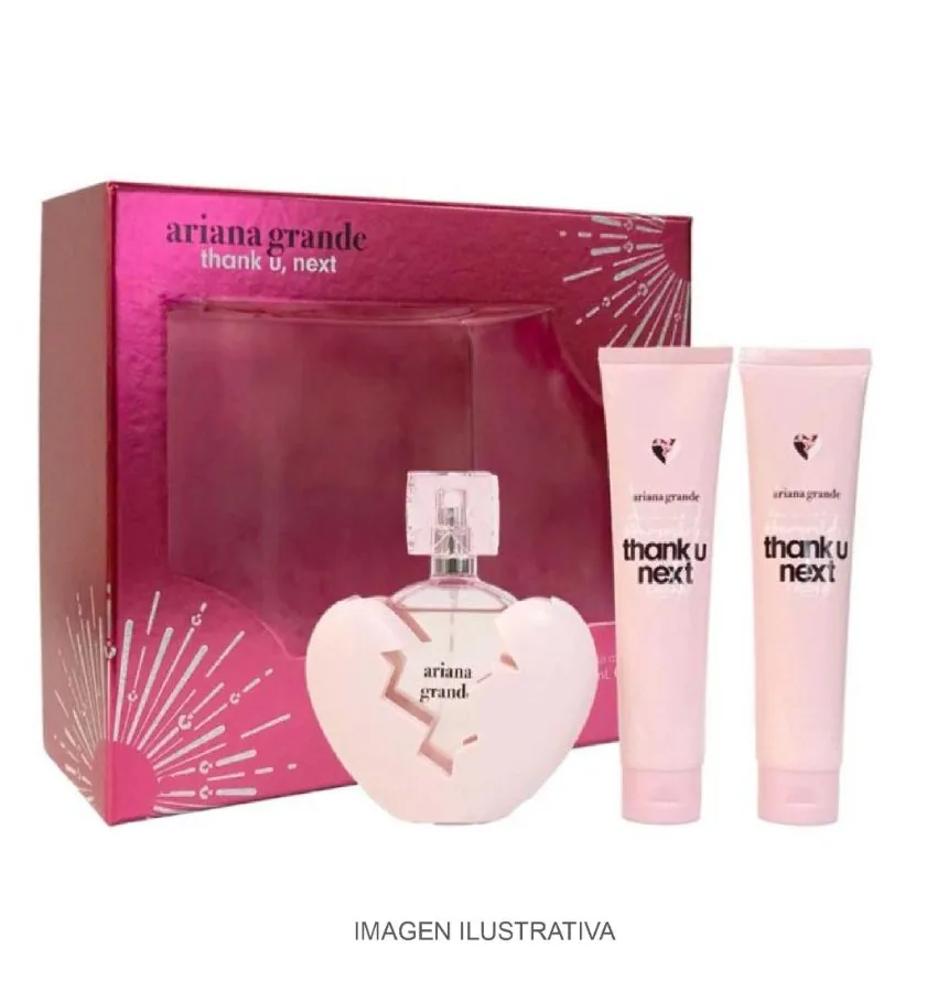 SET D ARIANA G. THANK U NEXT 100ML. EDP+CREMA+GEL