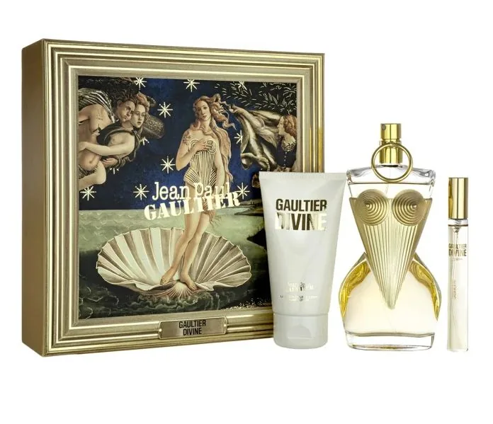 SET D JEAN PAUL G. GAULTIER DIVINE 100ML. EDP+MINI+CREMA