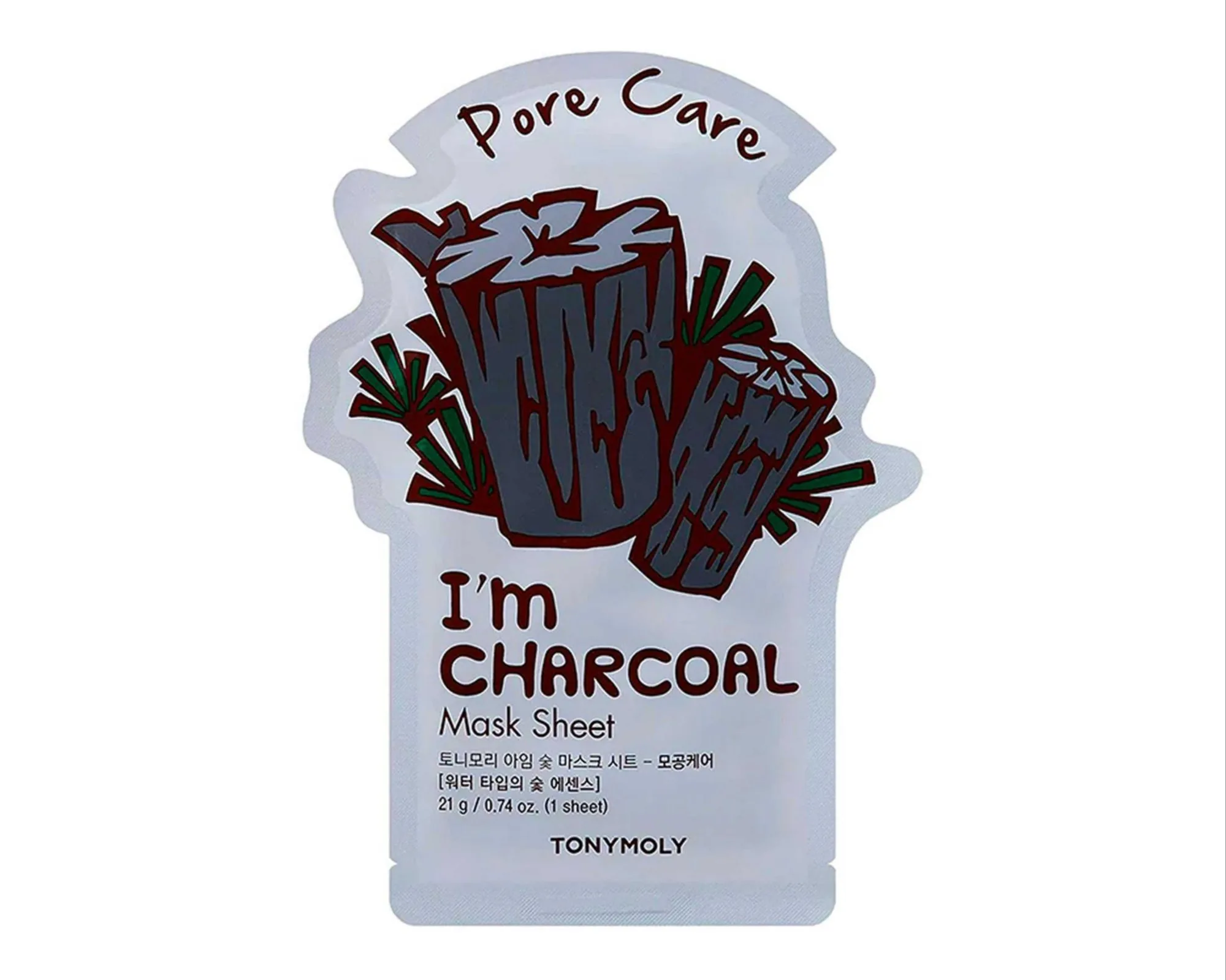 M TONYMOLY I'M CHARCOAL MASK SHEET PORE CARE