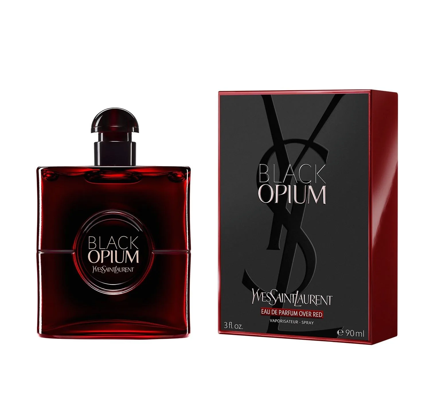 D YSL BLACK OPIUM OVER RED 90ML. EDP