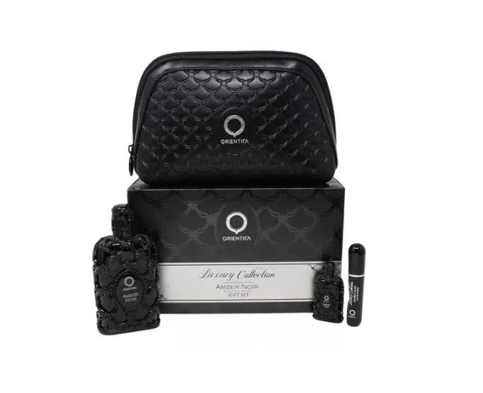 SET U ORIENTICA AMBER NOIR 80ML. EDP+MINI+ATOMIZADOR+BOLSA