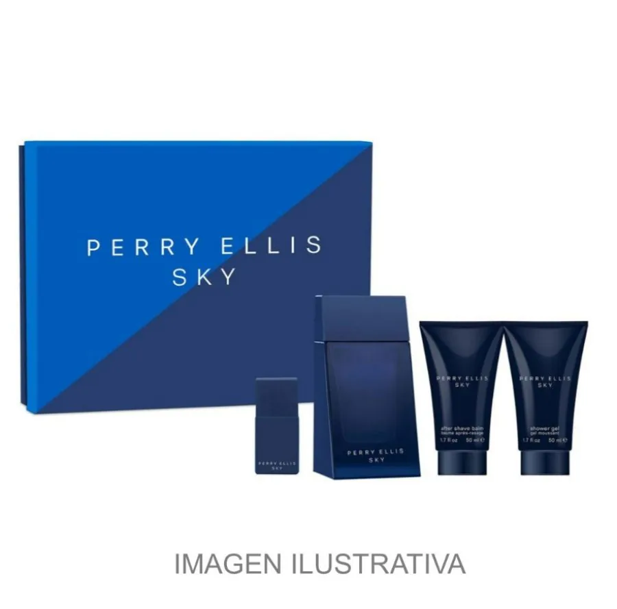 SET C PERRY E. SKY 100ML. EDT+GEL+MINI+AFTER