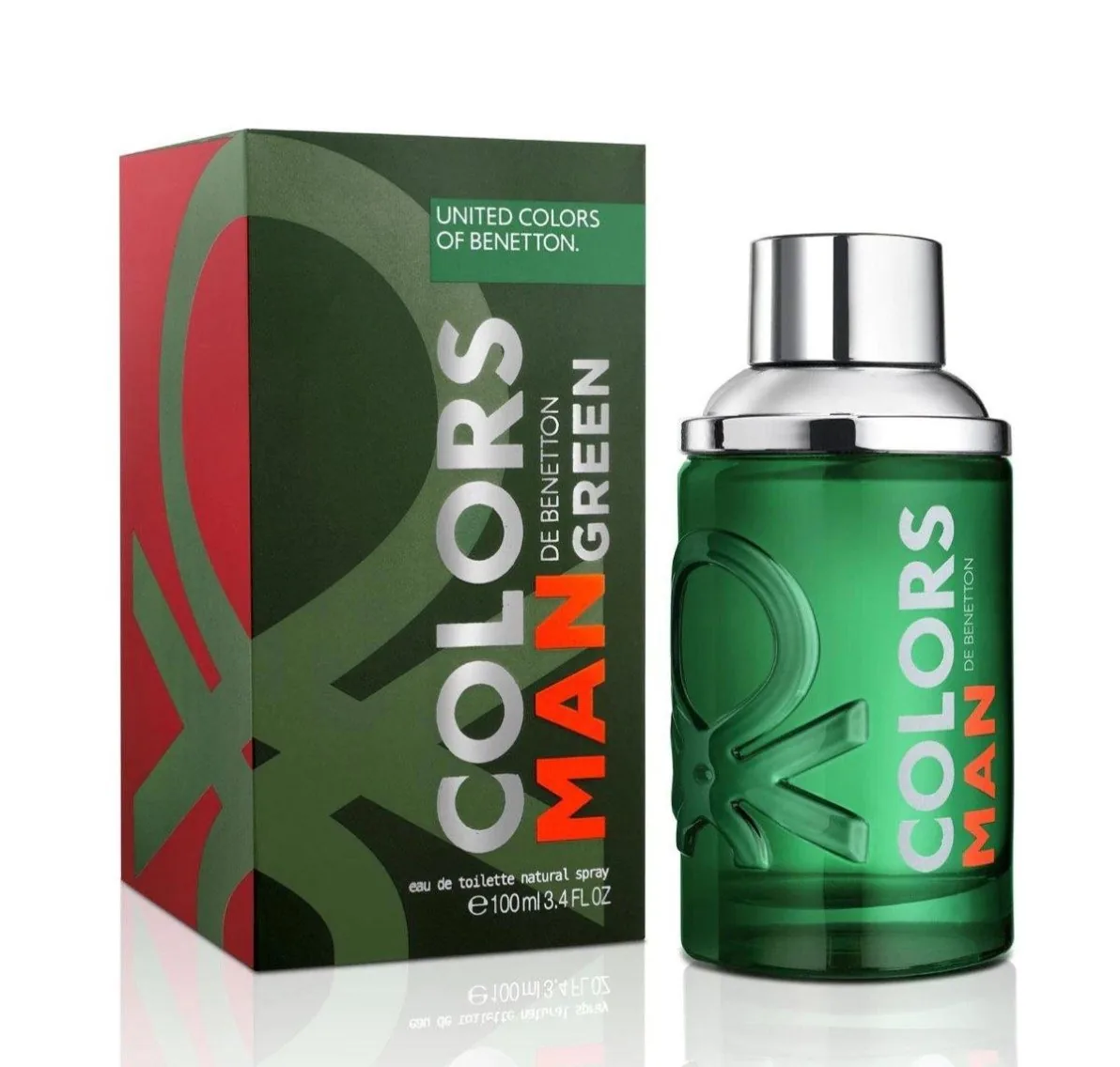 C BENETTON COLORS MAN GREEN 100ML. EDT