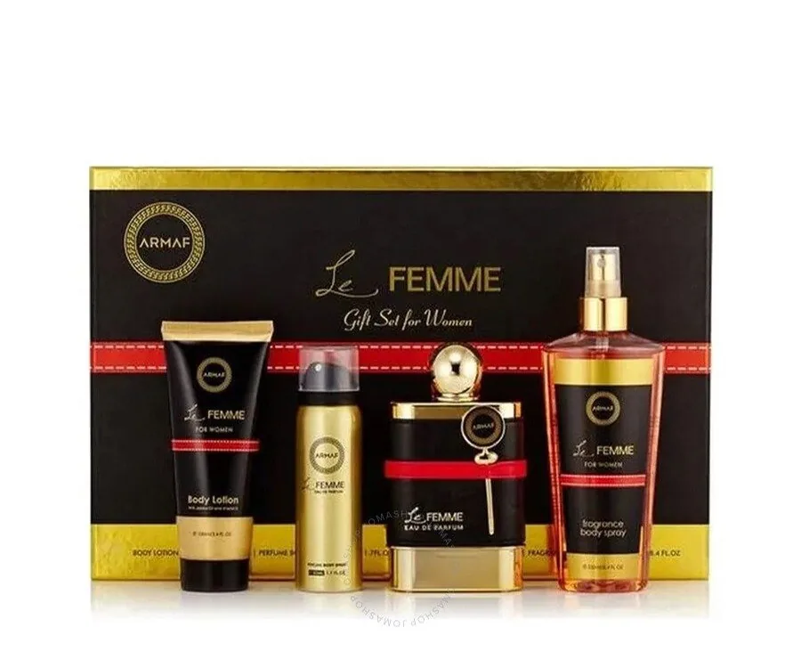 SET D ARMAF LE FEMME 100ML. EDP+CREMA+DESODORANTE+BODY