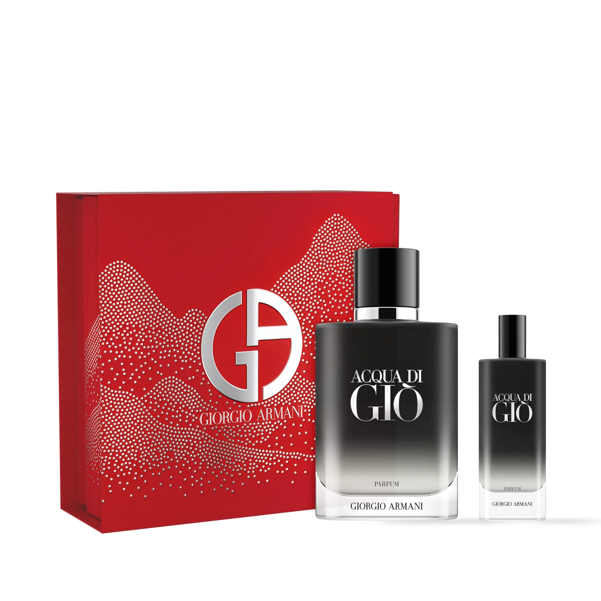 SET C GIORGIO A. ACQUA DI GIO PARFUM 100ML.+MINI