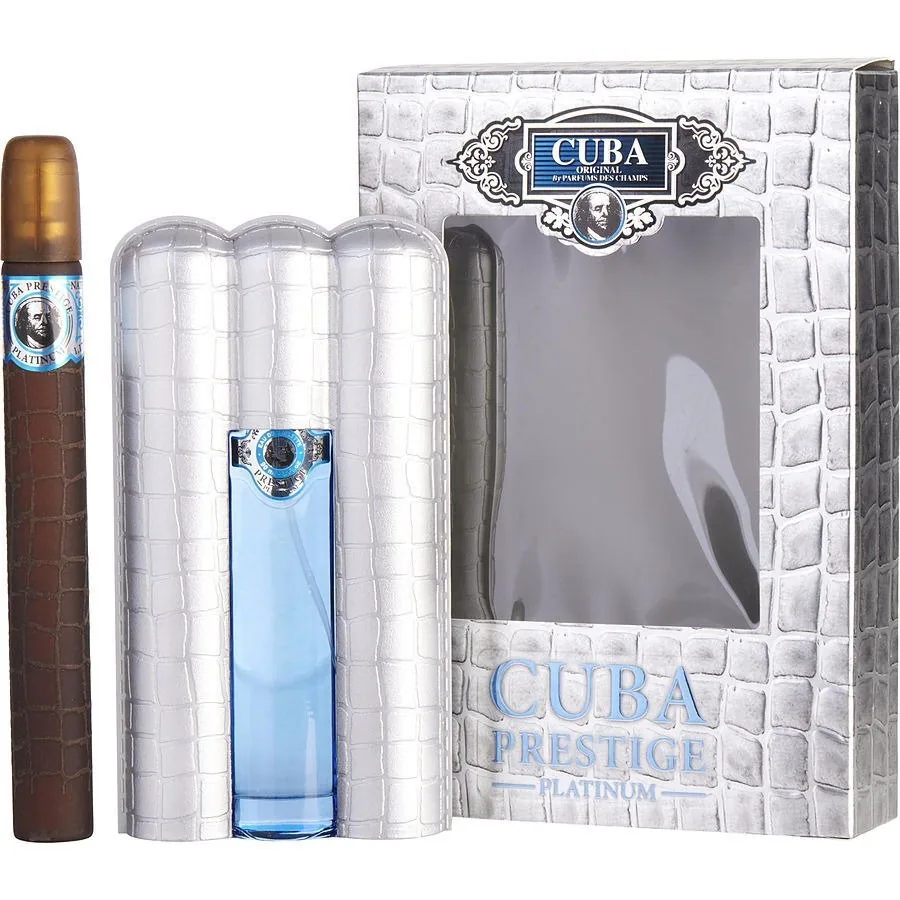 SET C CUBA PRESTIGE PLATINUM 90ML. EDT+MINI