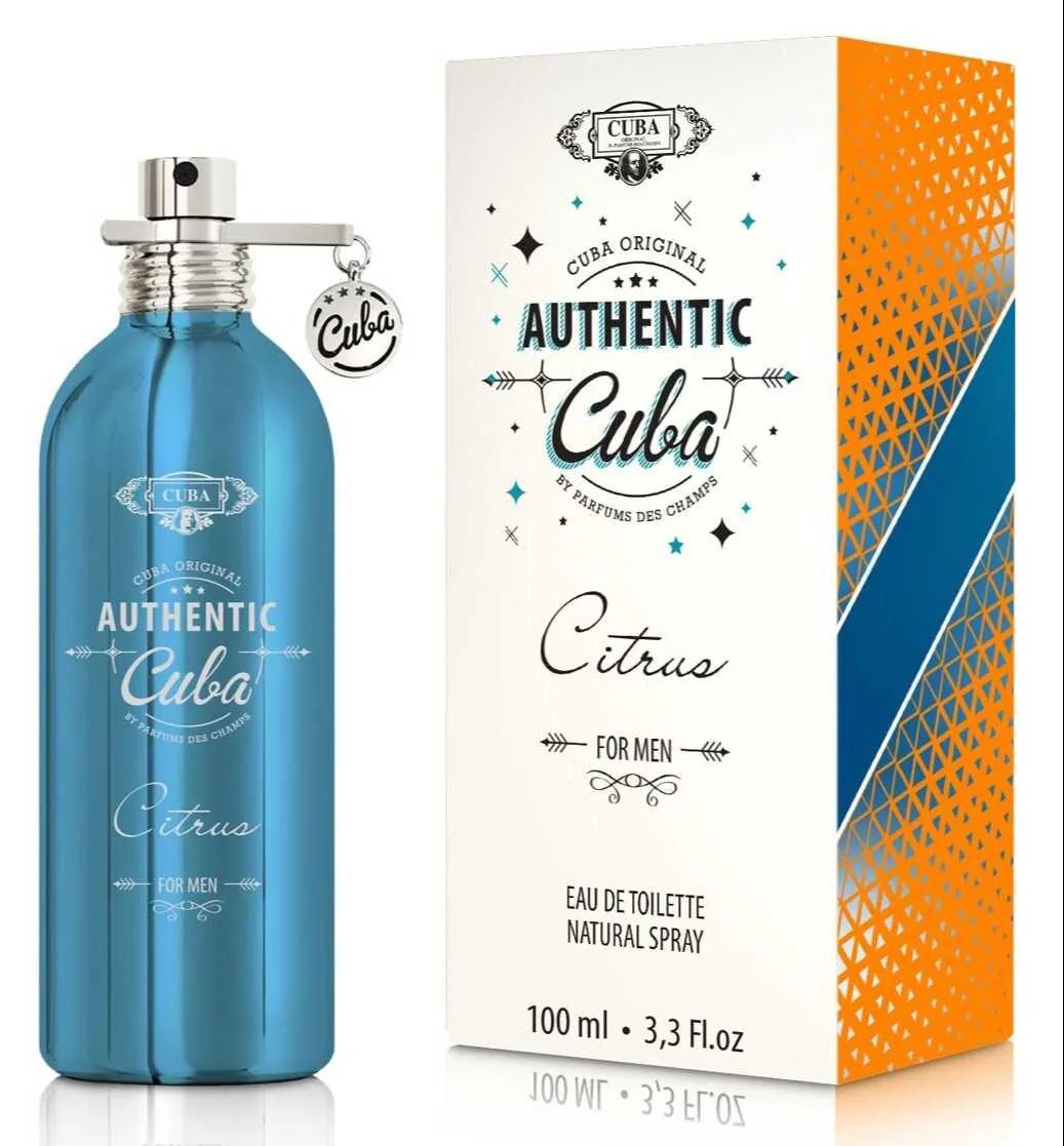 C CUBA AUTHENTIC CITRUS 100ML. EDT