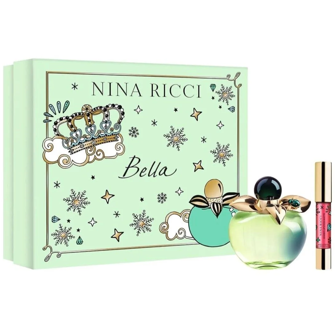 SET D NINA R. BELLA 80ML. EDT+LABIAL