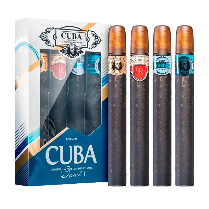 SET C CUBA QUAD I 4X35ML.