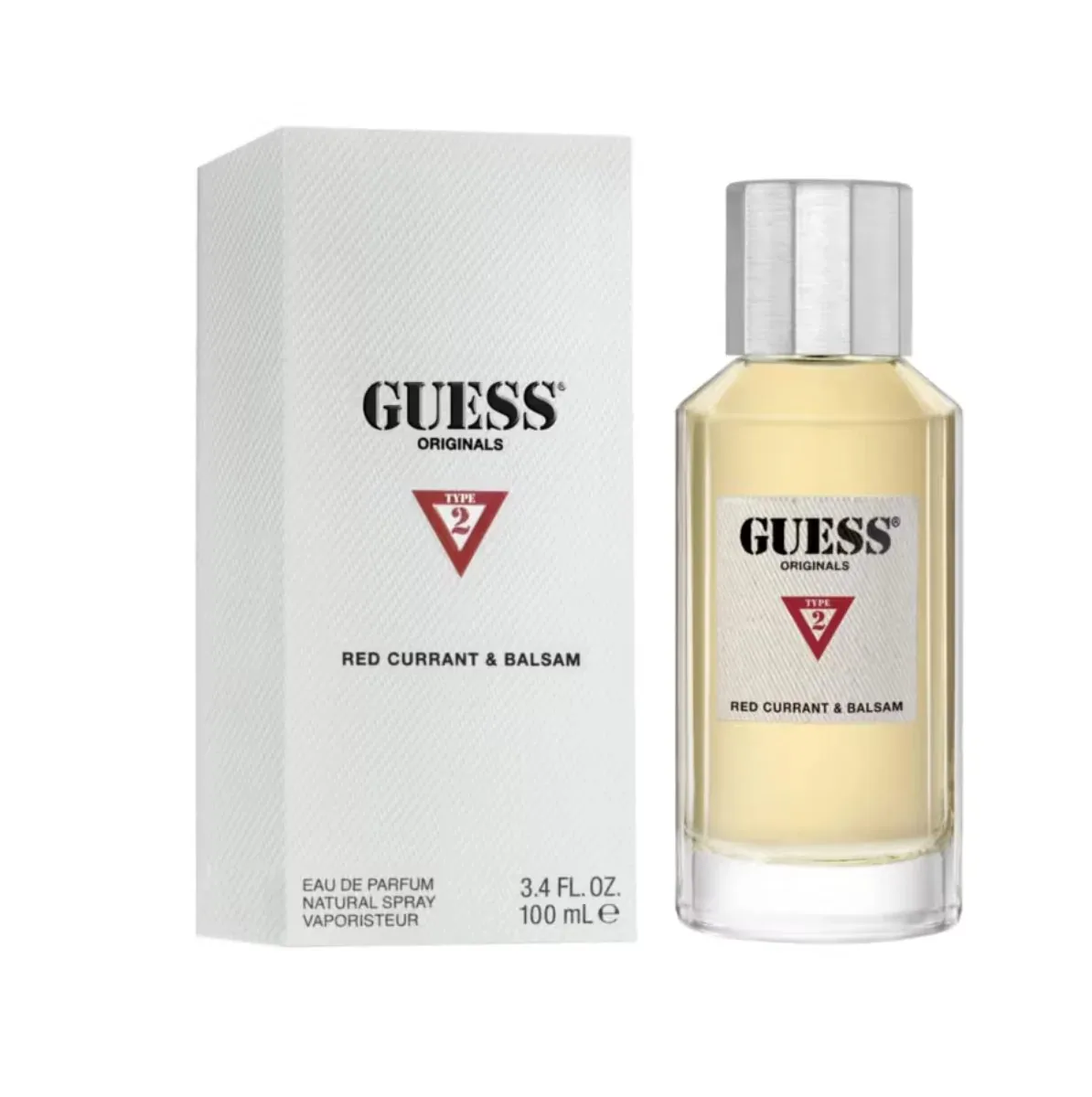 U GUESS TYPE 2 RED CURRANT & BALSAM 100ML. EDP