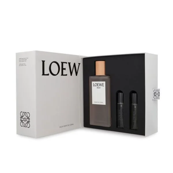 SET U LOEWE AGUA MAR DE CORAL 100ML. EDT+2 MINIS