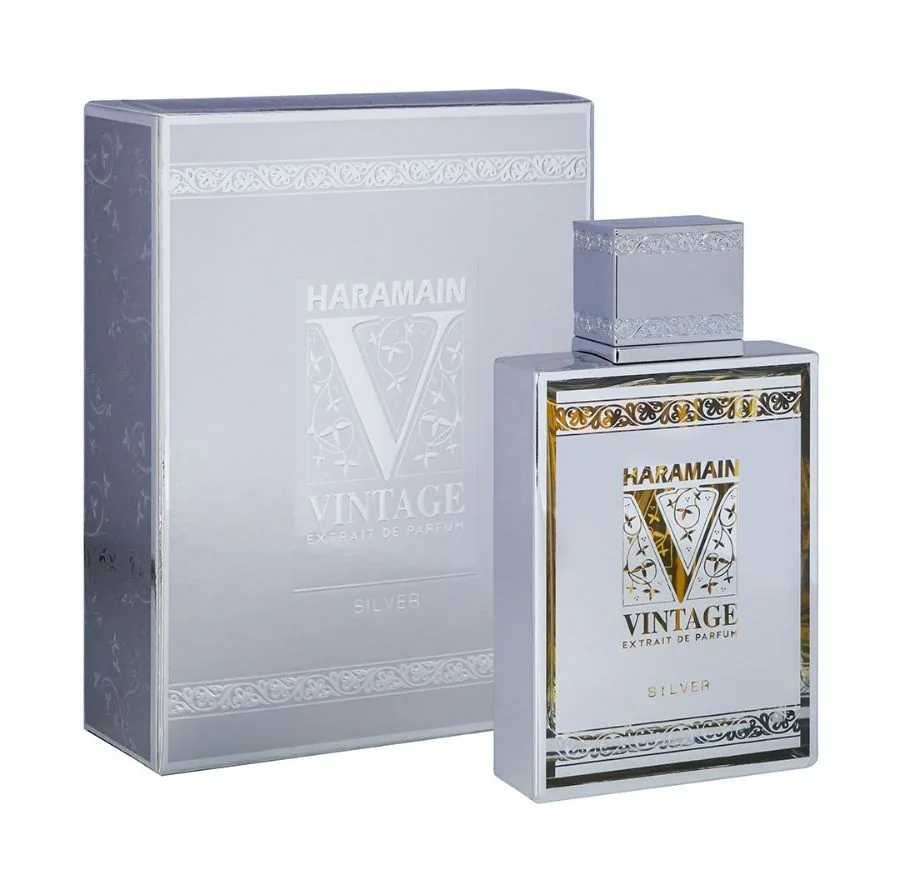 U AL HARAMAIN VINTAGE SILVER PARFUM 100ML.
