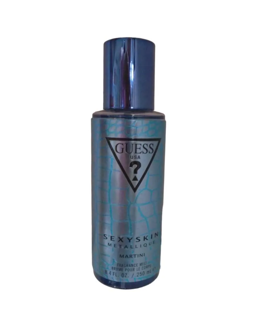 D BODY GUESS SEXY SKIN METALLIQUE MARTINI 250ML.
