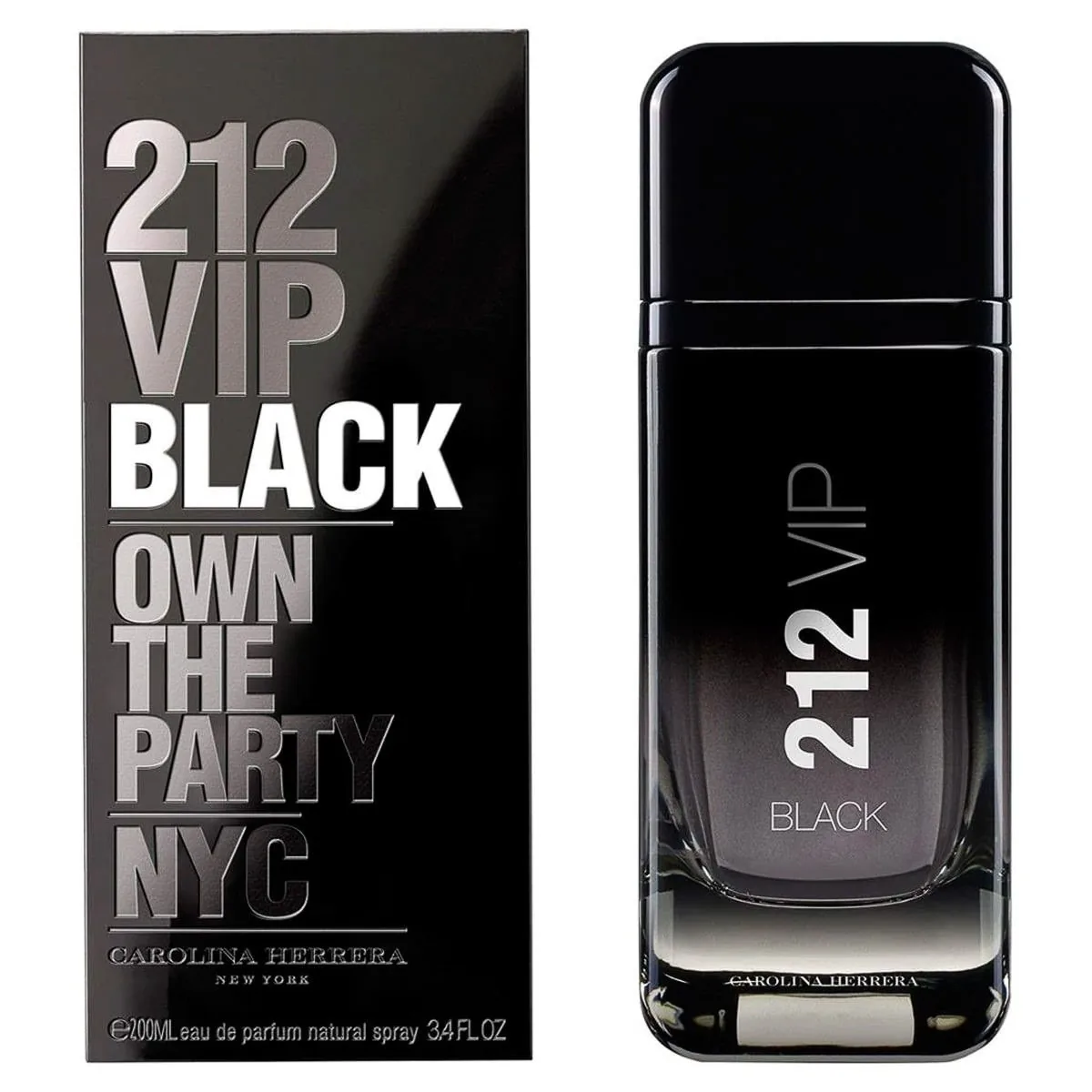 C CAROLINA H. 212 VIP BLACK 200ML. EDP
