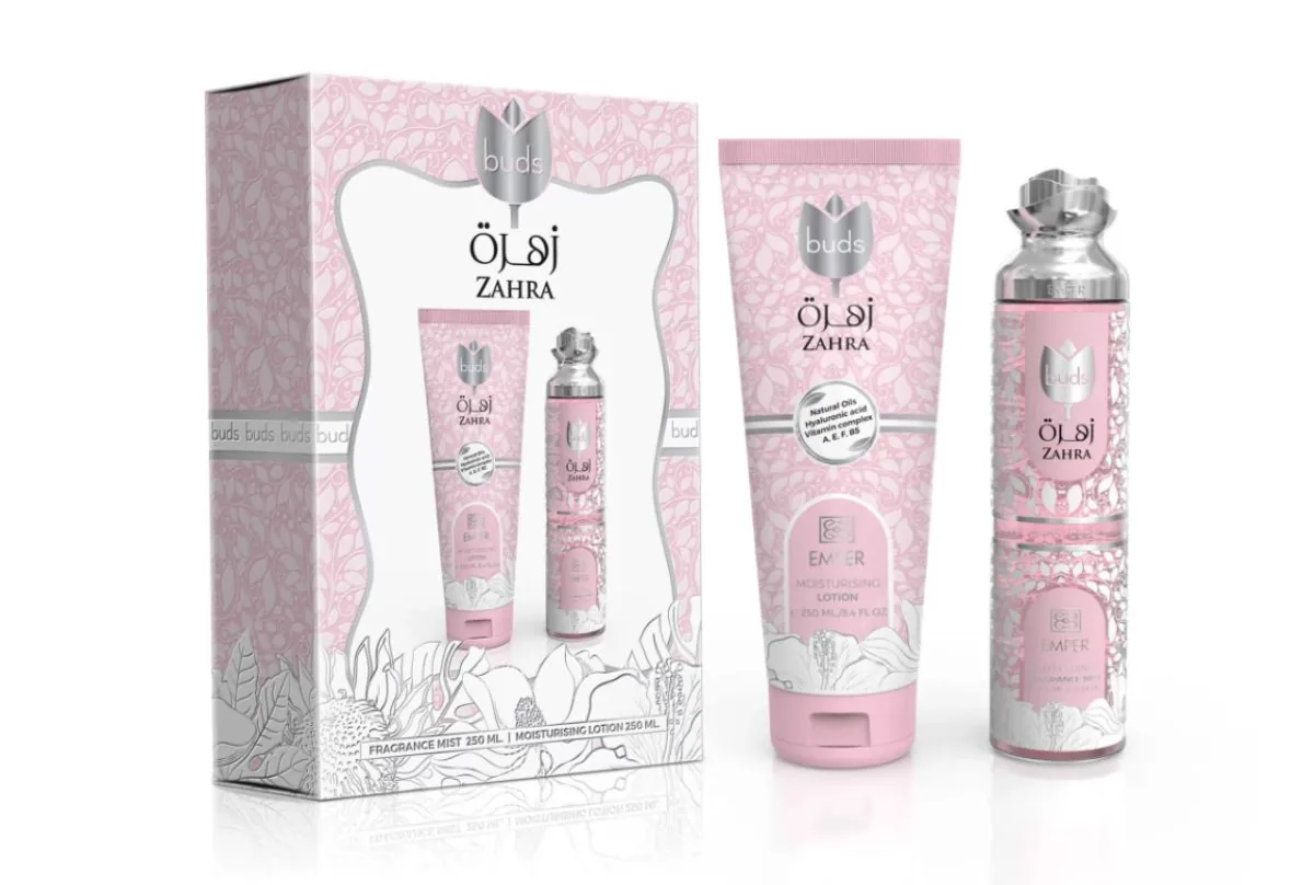SET D EMPER BUDS ZAHRA BODY+DESODORANTE
