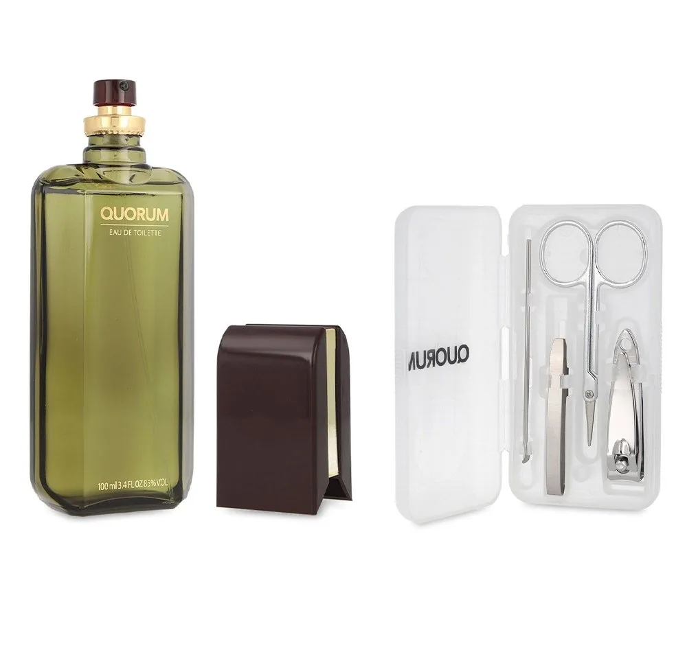 C PUIG QUORUM 100ML. EDT+SET DE MANICURE