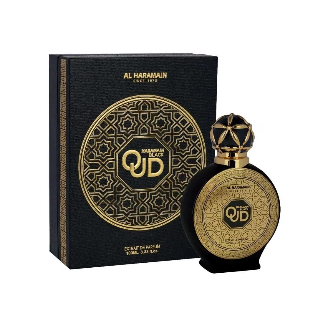 U AL HARAMAIN BLACK OUD PARFUM 100ML.
