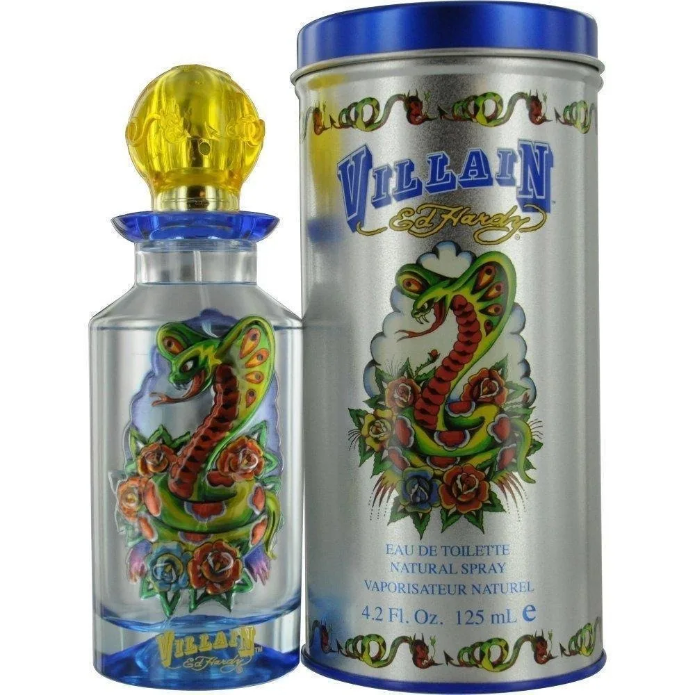 C ED HARDY VILLAIN 125ML. EDT