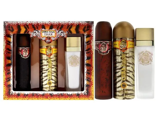 SET D CUBA TIGRE 100ML. EDP+DESODORANTE+CREMA