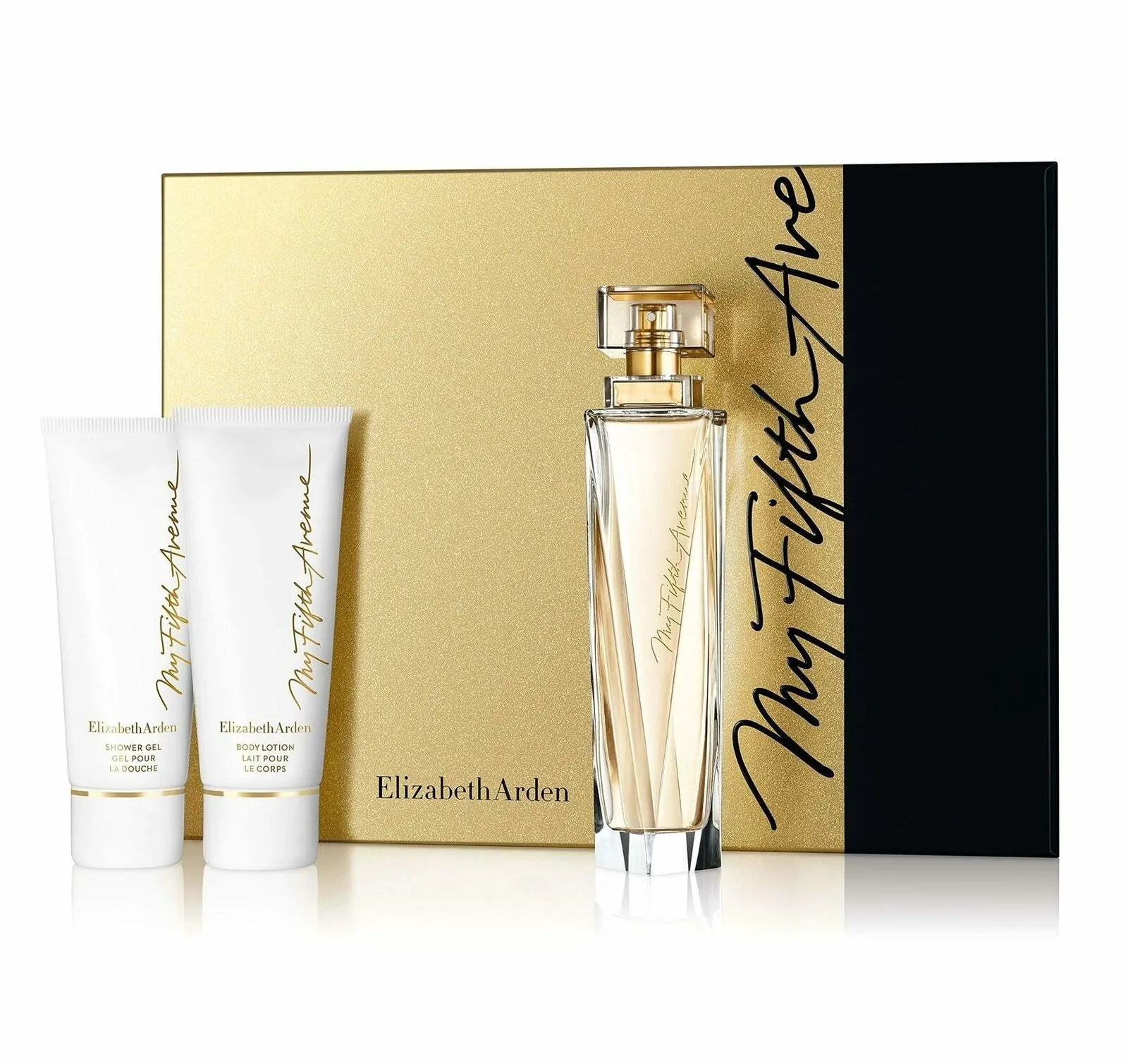 SET D ELIZABETH A. MY FIFTH AVENUE 100ML. EDP+CREMA+GEL