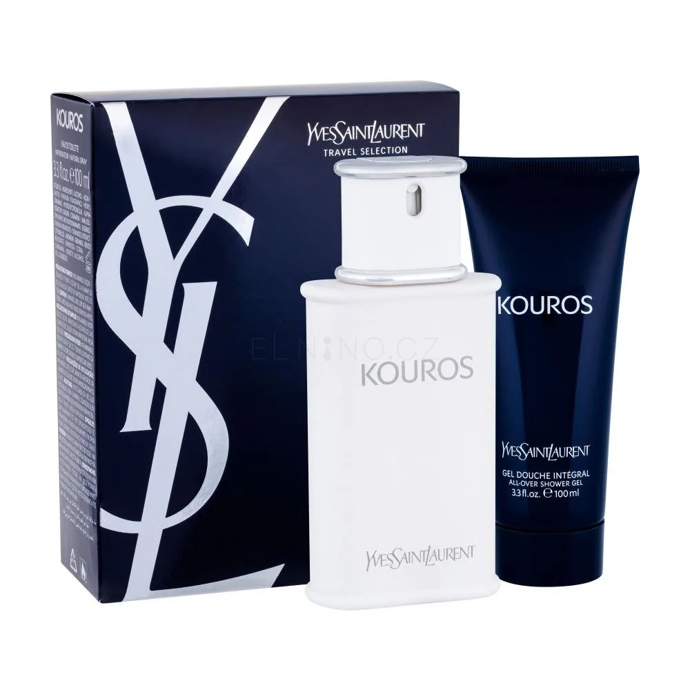 SET C YSL KOUROS 100ML. EDT+GEL