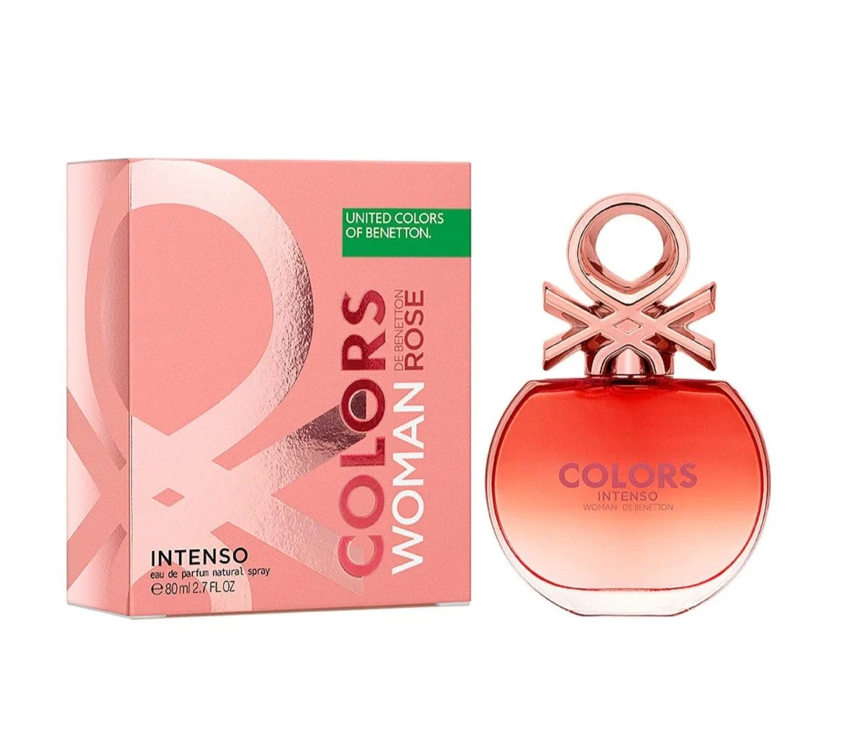 D BENETTON COLORS ROSE INTENSO 80ML. EDP