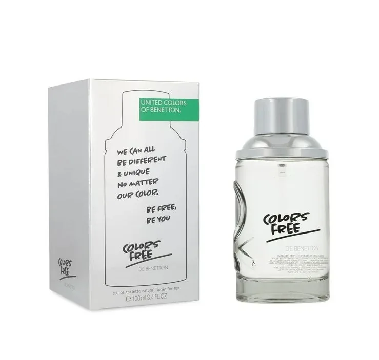 C BENETTON COLORS FREE 80ML. EDT