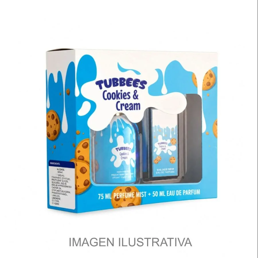 SET U GRANDEUR TUBBEES COOKIES & CREAM 50ML. EDP+BODY