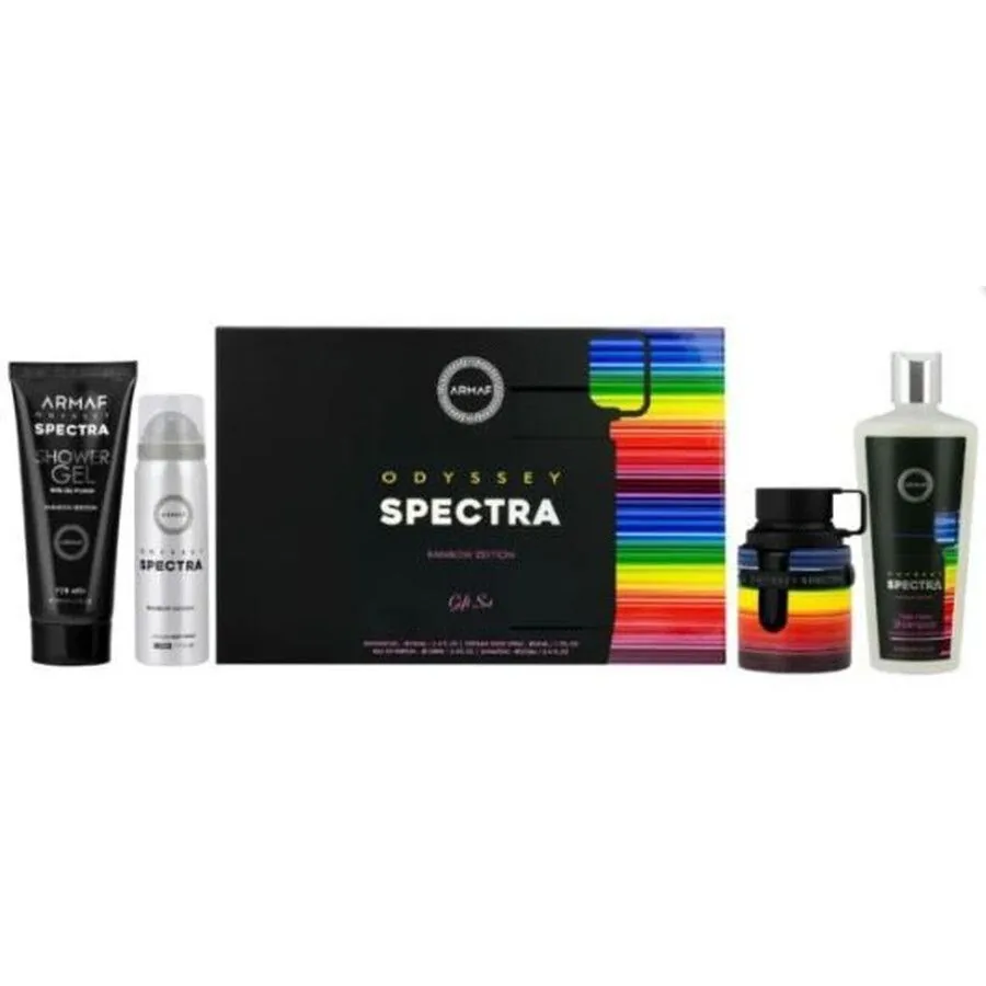 SET C ARMAF ODYSSEY SPECTRA 100ML. EDP+GEL+DESODORANTE+SHAMPOO
