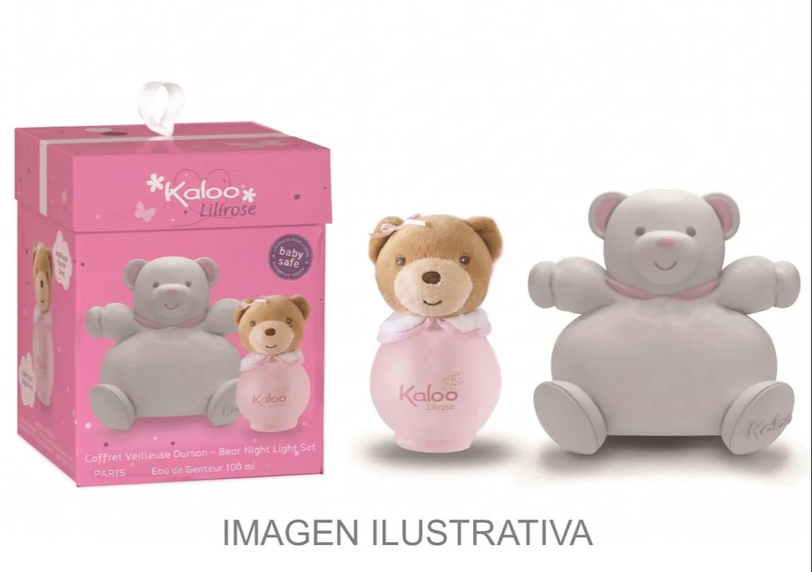 SET NI袮 KALOO LILIROSE EAU DE SENTEUR 95ML.+LAMPARA